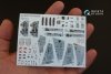 Quinta Studio QD32006 Su-25UB 3D-Printed & coloured Interior on decal paper (for Trumpeter kit) 1/32